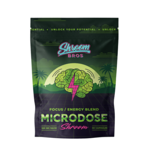 microdose magic mushrooms - focus/energy